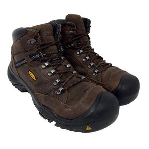 KEEN Utility Men's 12D Braddock Waterproof Mid Steel Toe Work boot